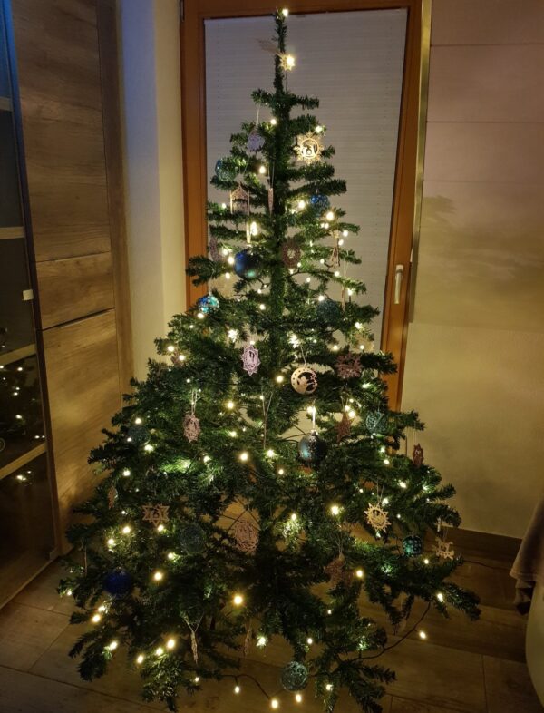 Holzanhänger ,,Weihnachtsmann" – Bild 3