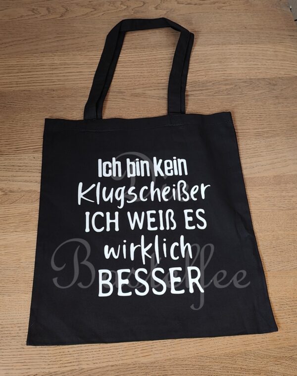 Stoffbeutel ,,Klugscheißer"