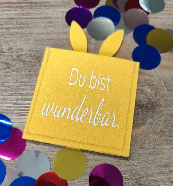 Geschenk Verpackung für z.b. Ritter Sport Mini
