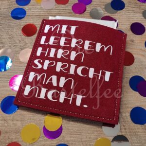 Geschenk Verpackung für z.b. Ritter Sport Schokolade