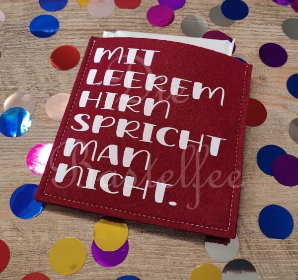Geschenk Verpackung für z.b. Ritter Sport Schokolade