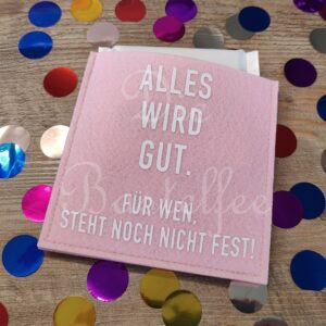 Geschenk Verpackung für z.b. Ritter Sport Schokolade