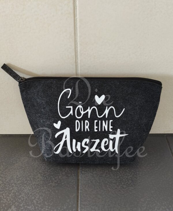 Filztasche klein ,,Auszeit..."