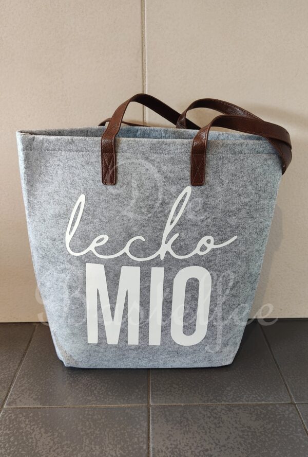 Achtung B-Ware! Filztasche groß ,,lecko MIO" schief vernäht!