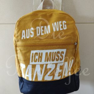 Rucksack ,,Aus dem Weg…“