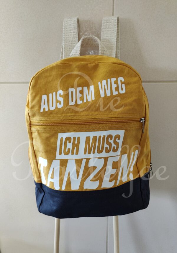 Rucksack ,,Aus dem Weg..."