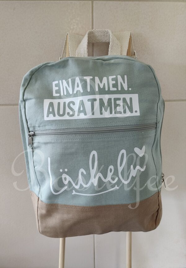 Rucksack ,,Einatmen..."