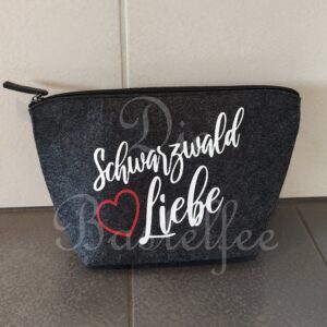 Filztasche klein ,,Schwarzwald Liebe“
