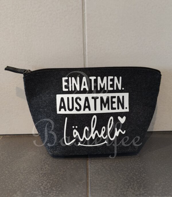Filztasche klein ,,Lächeln"