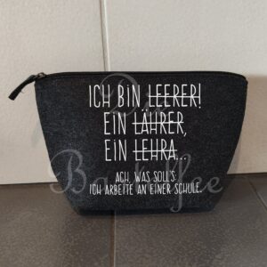 Filztasche klein ,,Lehrer…“