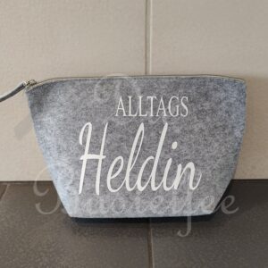 Filztasche klein ,,Alltags Heldin“
