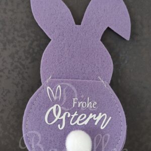 Osterhasen ,,Geldgeschenk“ lila