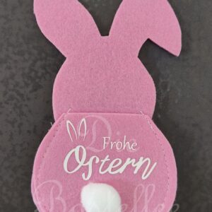 Osterhasen ,,Geldgeschenk“ rosa