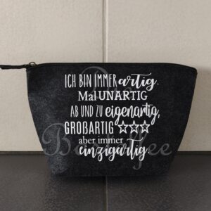 Filztasche klein ,,einzigartig…“