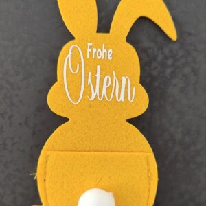 Osterhasen ,,Geldgeschenk“ gelb