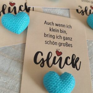 Glücksbringer Herz ,,Türkis“