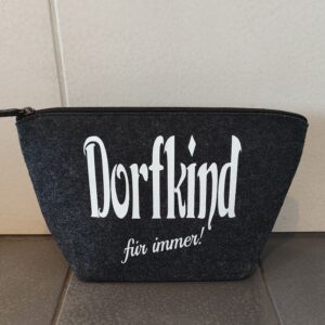 Filztasche klein ,,Dorfkind…“